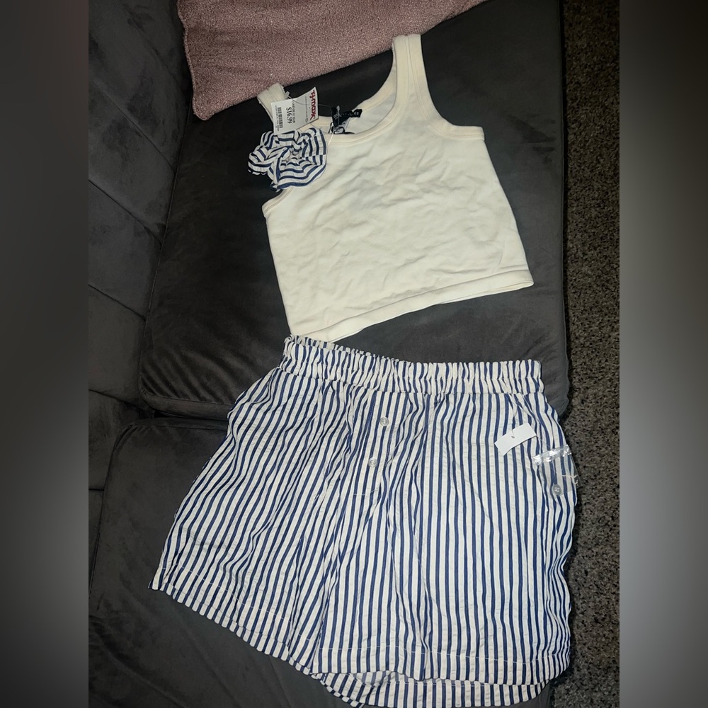 TJ MAX brand new tank and shorts set